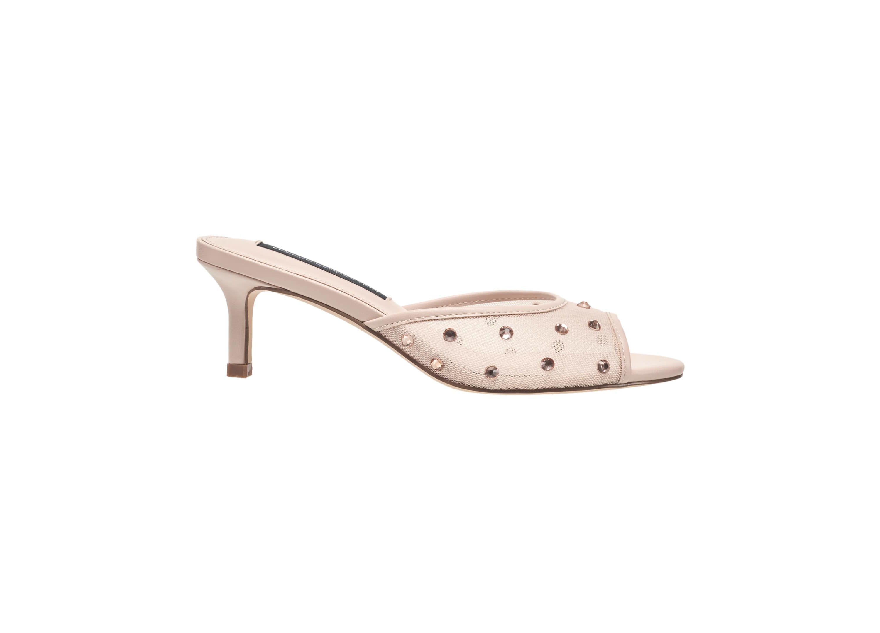 Rochelle Mesh Kitten Heel