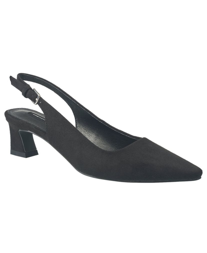Womens Wesley Slingback Cube Block Heel