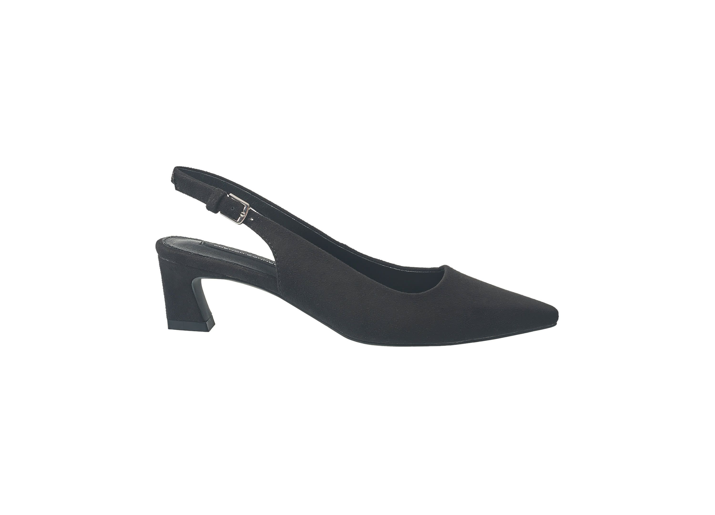Womens Wesley Slingback Cube Block Heel