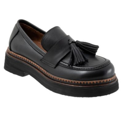 Women's Bueno Gillian Loafers, Black, 37 EU / 7 M US -  0197061391649