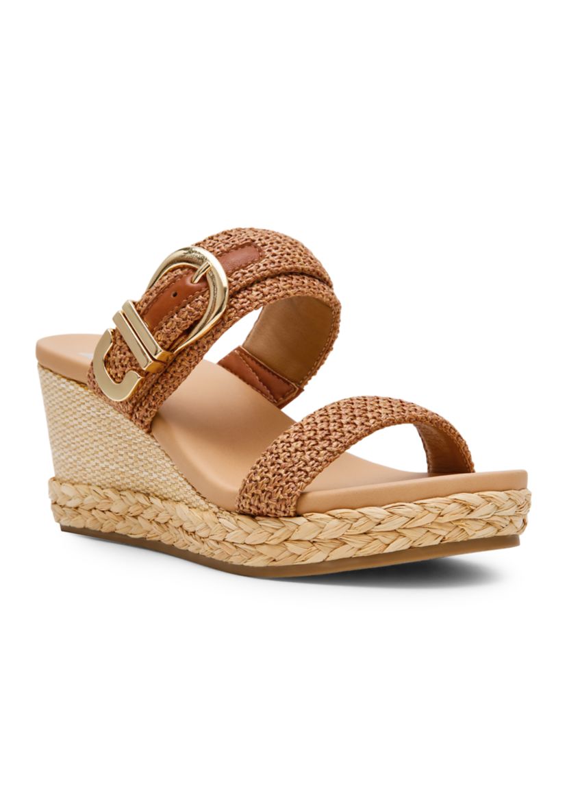 DV Dolce Vita Elena Wedge Sandals | Belk Dolce Vita wedge leather sandals for women main image 0