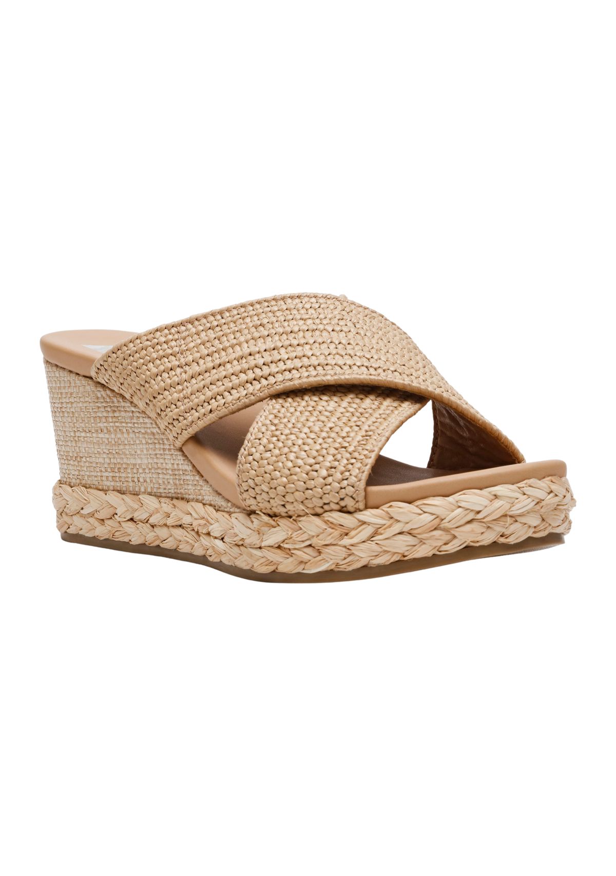 Erial Cross Band Wedge Heel