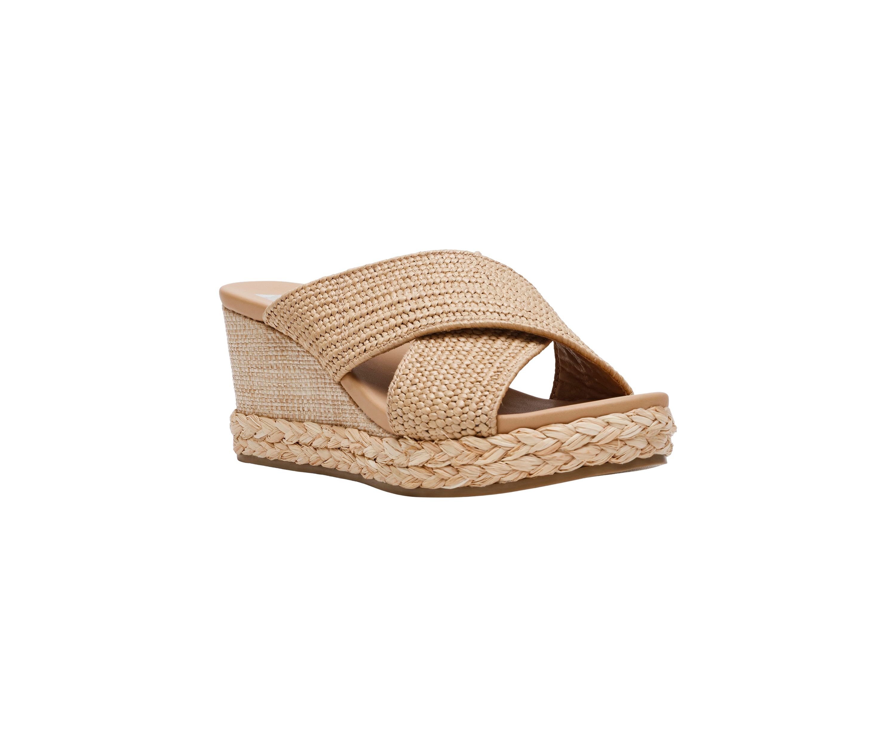 Erial Cross Band Wedge Heel