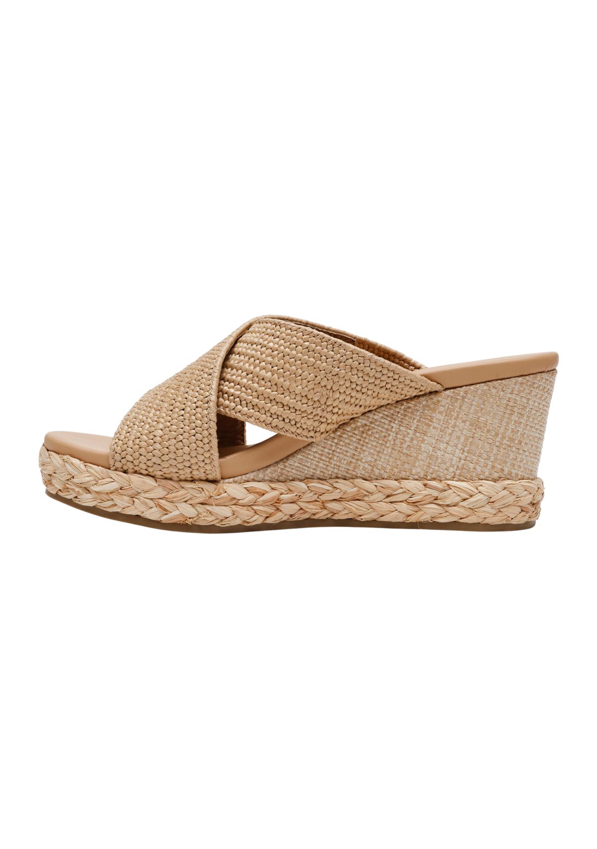 Erial Cross Band Wedge Heel