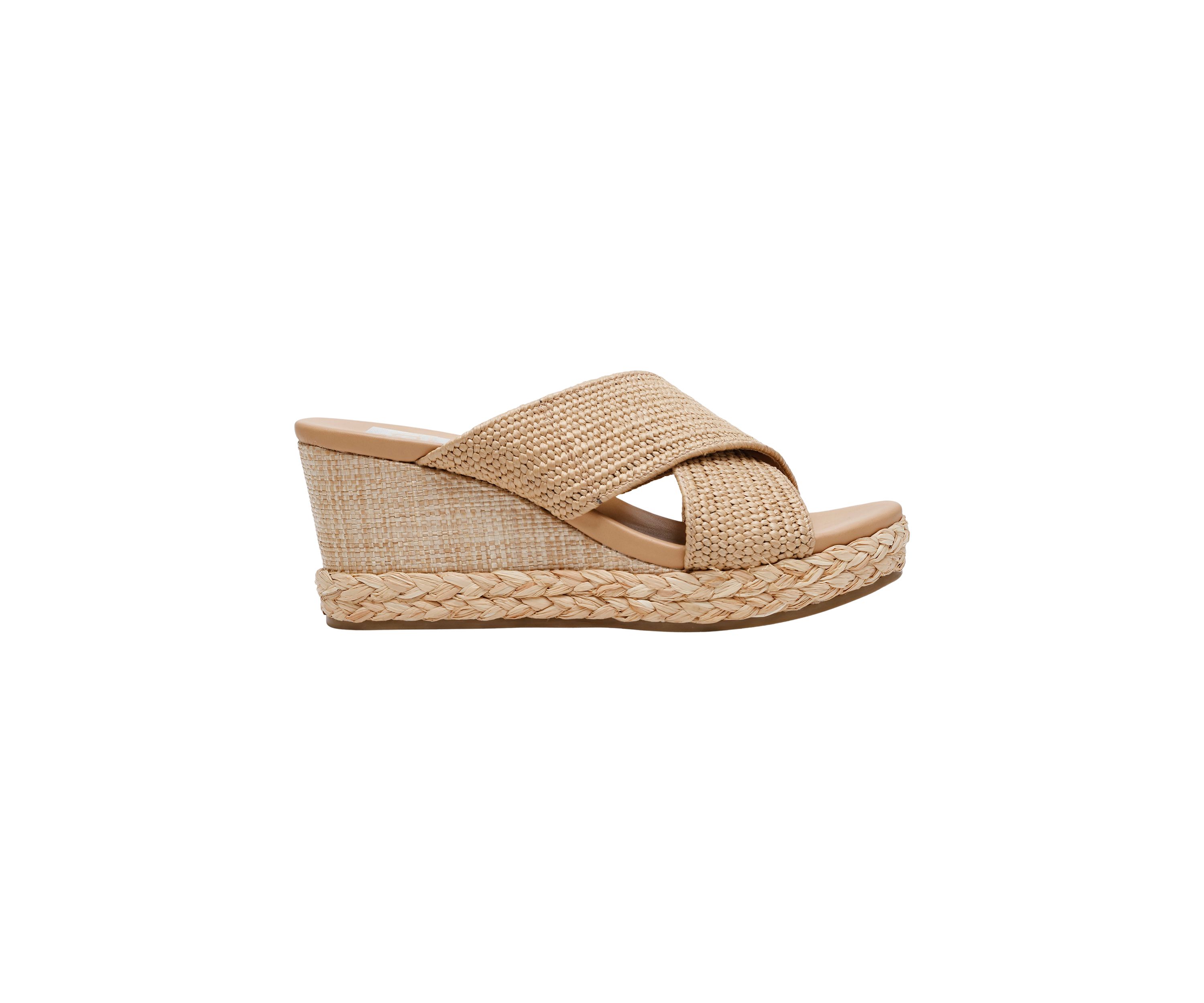 Erial Cross Band Wedge Heel