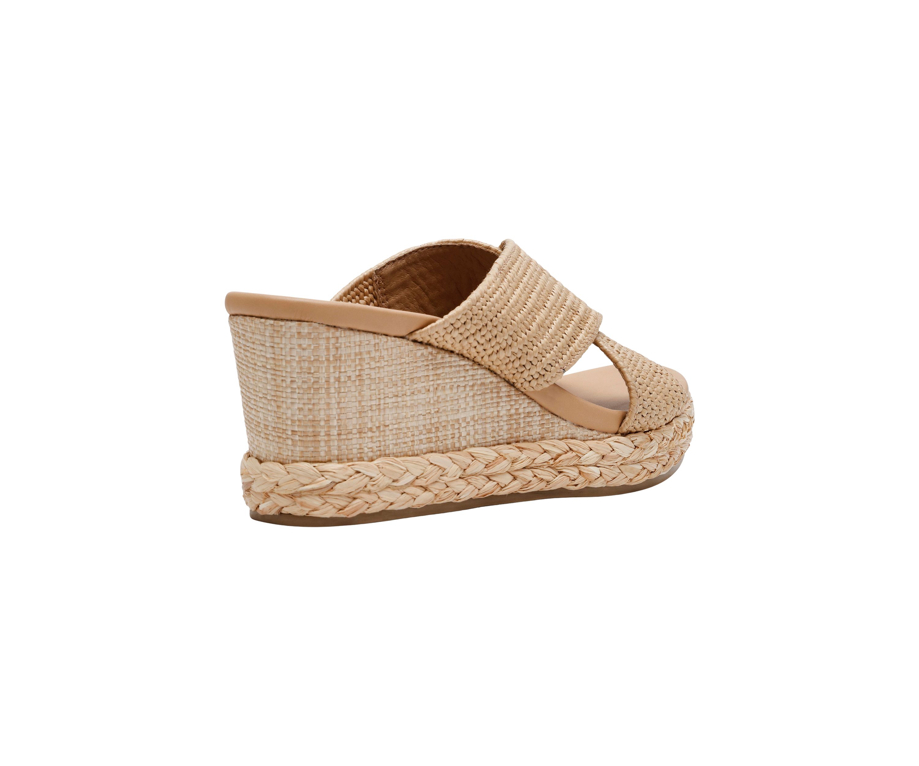 Erial Cross Band Wedge Heel