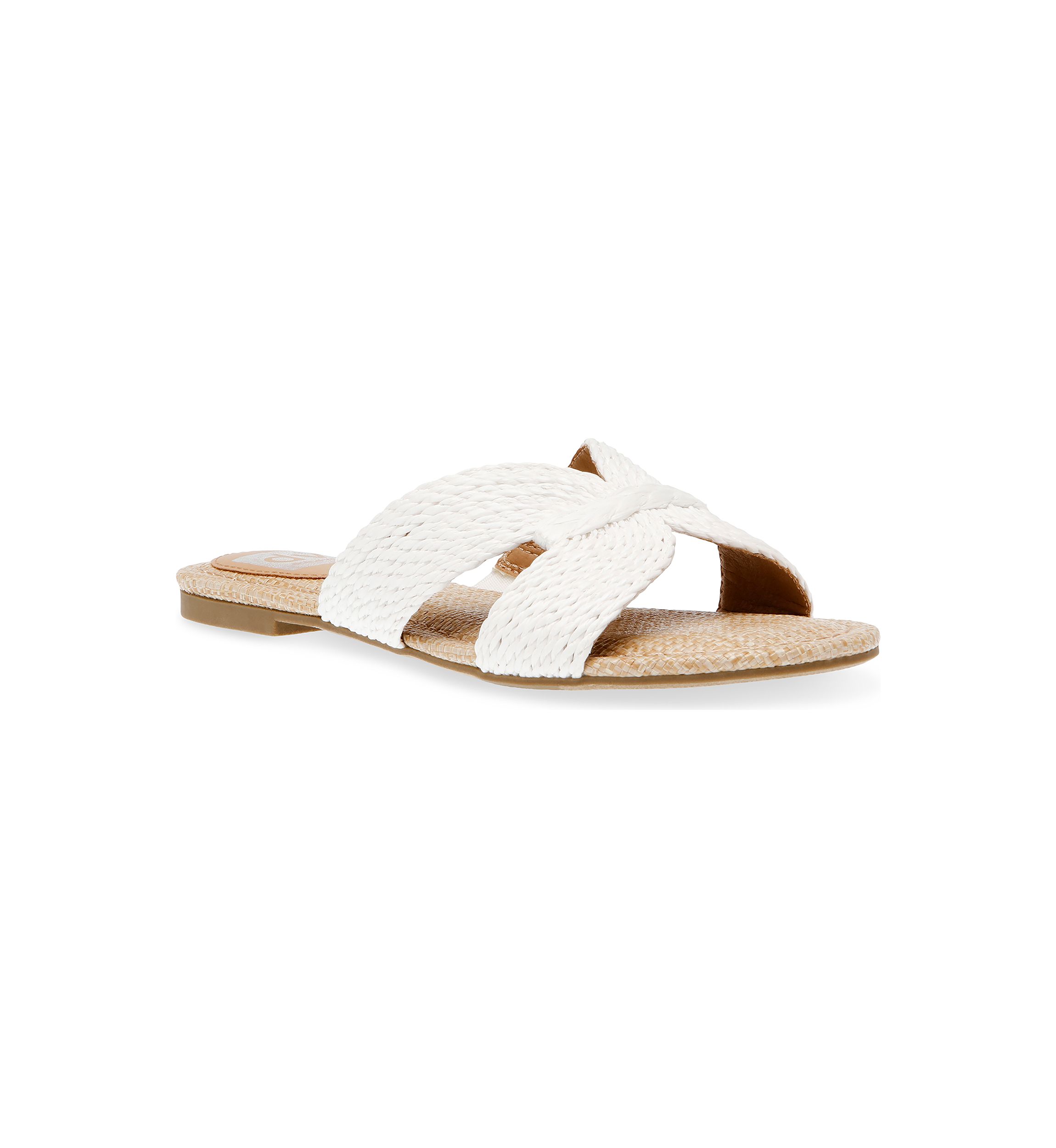 Geeya Woven Flat Sandals