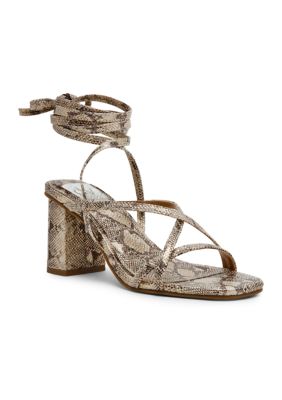 DV Dolce Vita Women's Haze Tie Up Heeled Sandals, 10M
