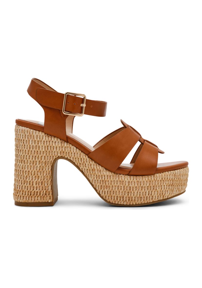 Mullen Chunky Heel Q-Strap Sandals