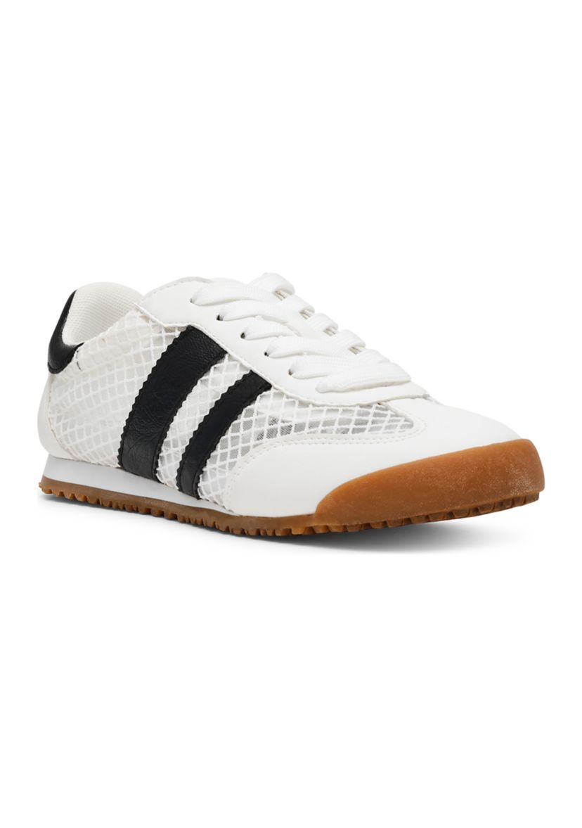 adidas gazelle silver green womens Dolce Vita "Notice" Sneaker-White Green Leather  Adelaide's Boutique