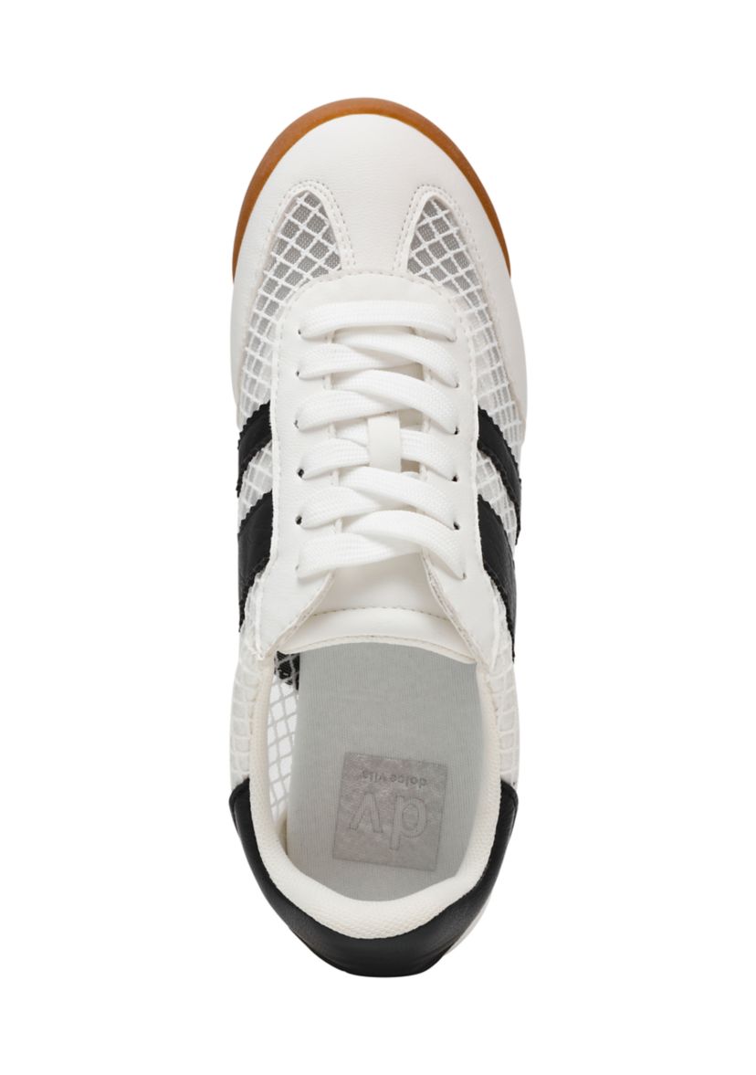 adidas gazelle silver green womens Dolce Vita “Dolen” Sneakers-Ivory Nylon – Adelaide's Boutique main image 0