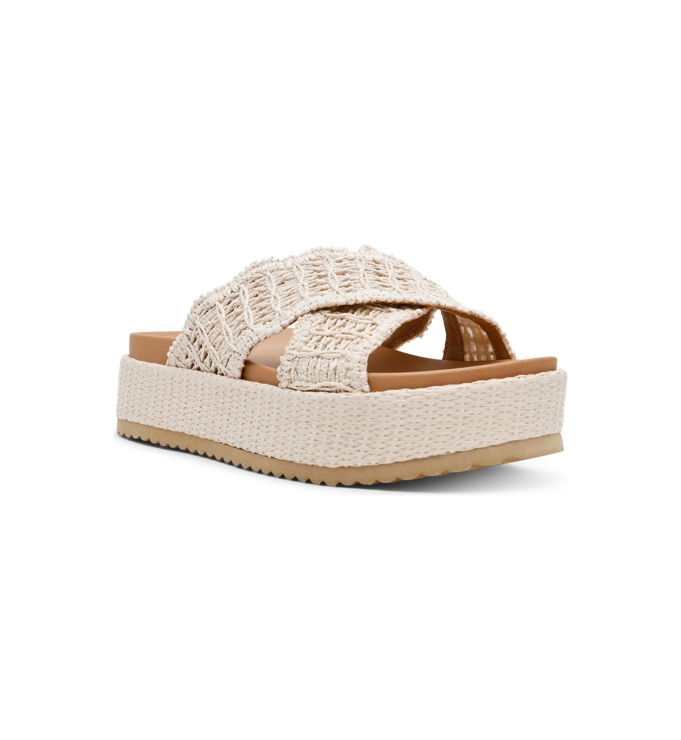 Sivan Platform Crossband Sandals