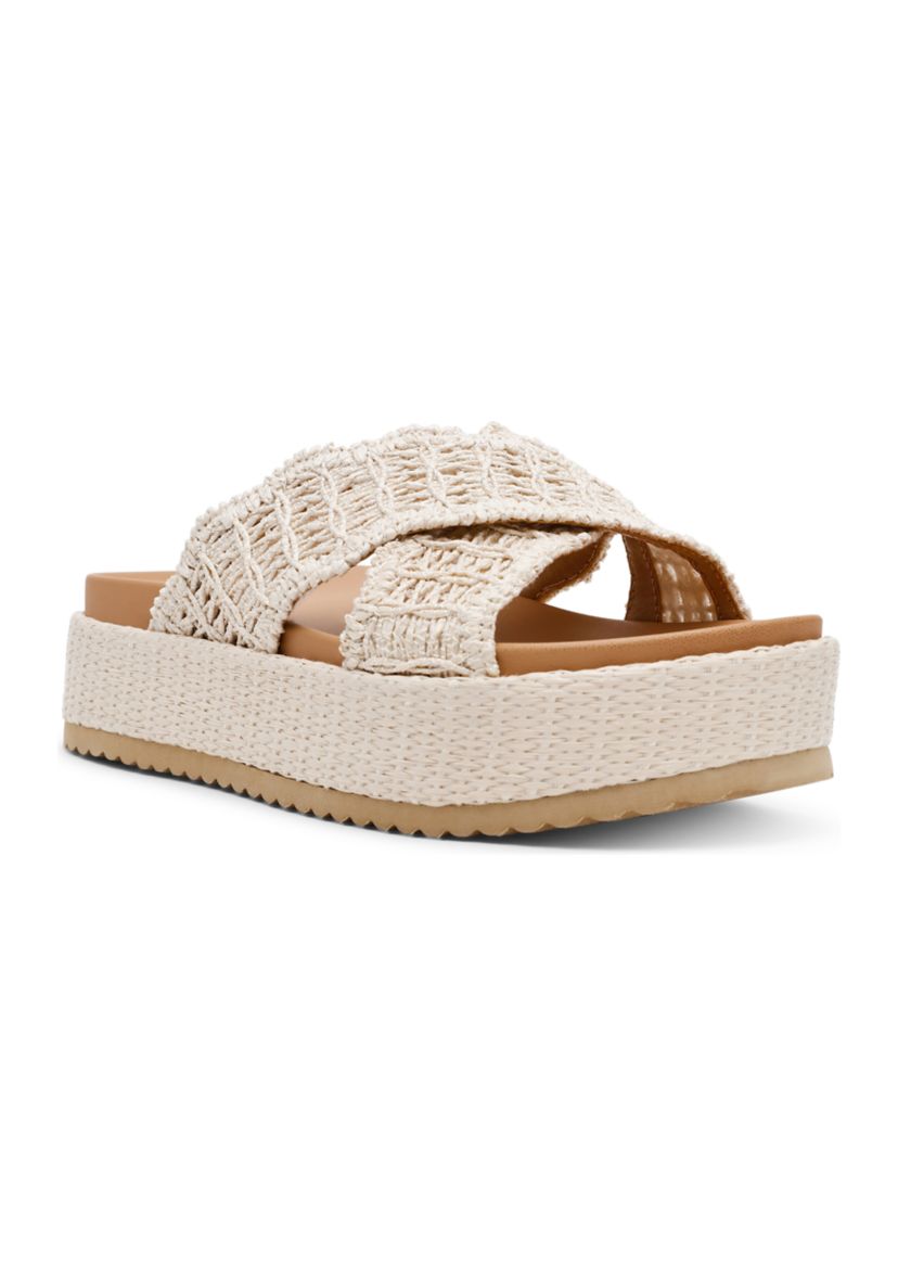 Sivan Platform Crossband Sandals