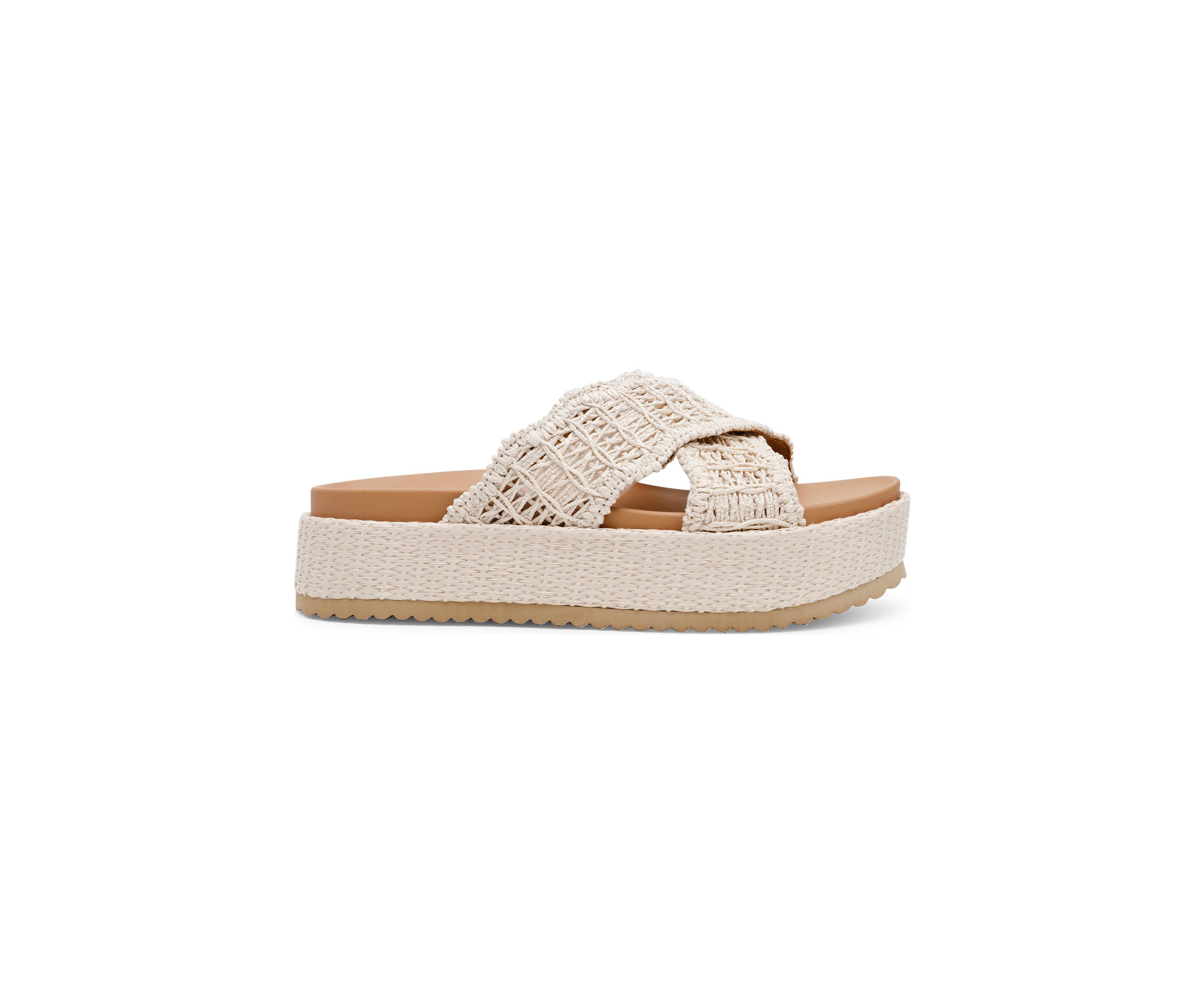 Sivan Platform Crossband Sandals