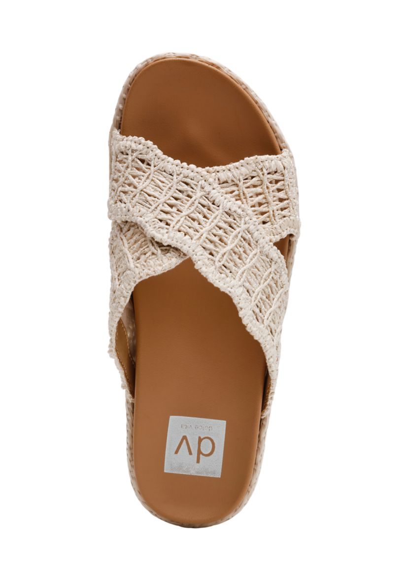 Sivan Platform Crossband Sandals