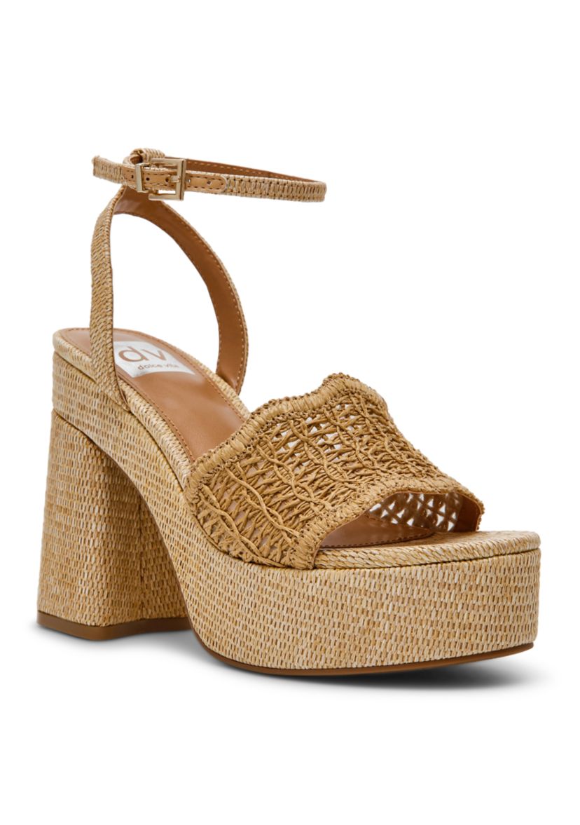 DV Dolce Vita Wendal Platform Q-Strap Sandals | Belk