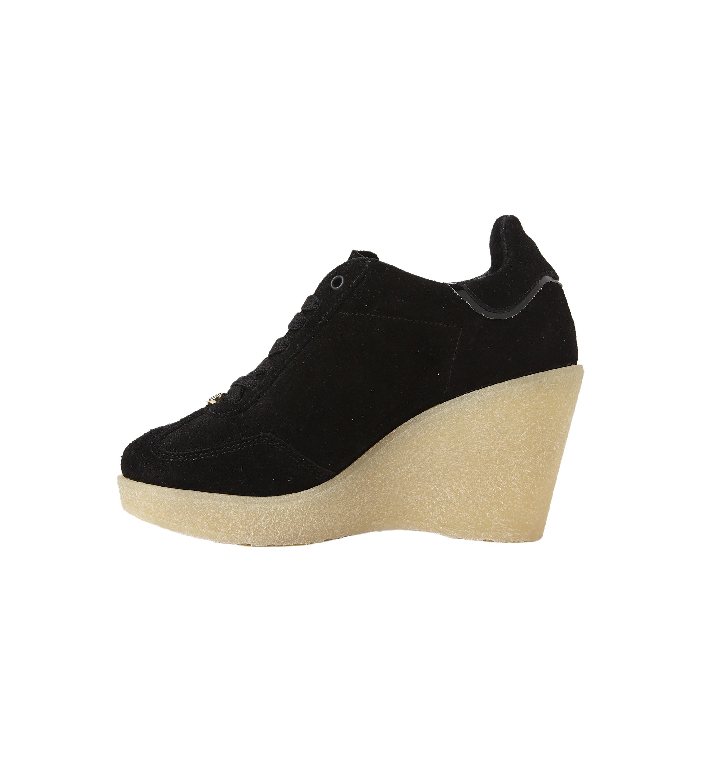 Jennifer Wedge Lace up Sneakers