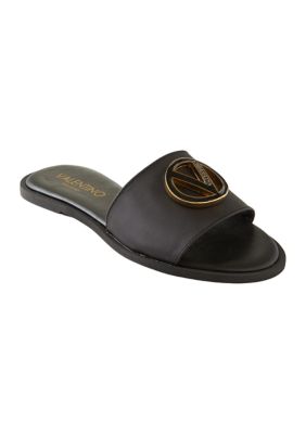 Valentino by mario best sale valentino bugola leather slides