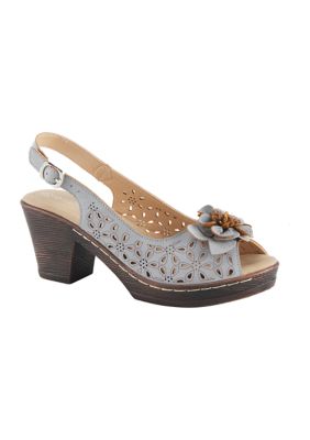 Patrizia Women's Florista Sandals, Blue, 10M