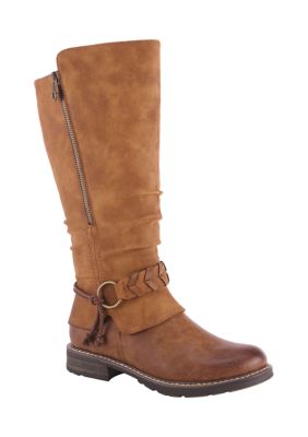 Patrizia Women's Karyme Western Boots, Brown, 11M