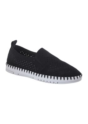 Patrizia Women's Surfie Sneaker Flats, Black, 11M