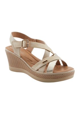 Patrizia Women's Vanjhee Sandals, Beige, 11M