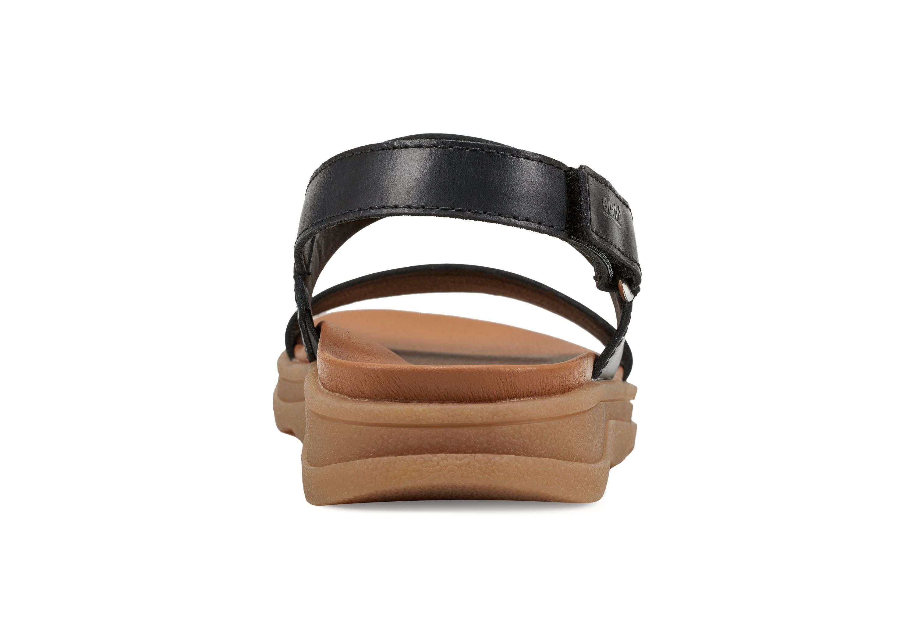 Leah Round Toe Strappy Casual Flat Sandals