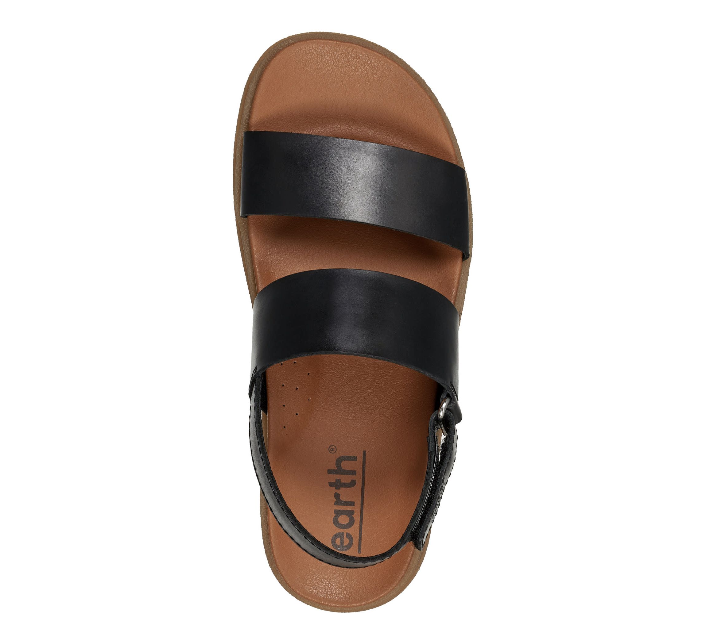 Leah Round Toe Strappy Casual Flat Sandals