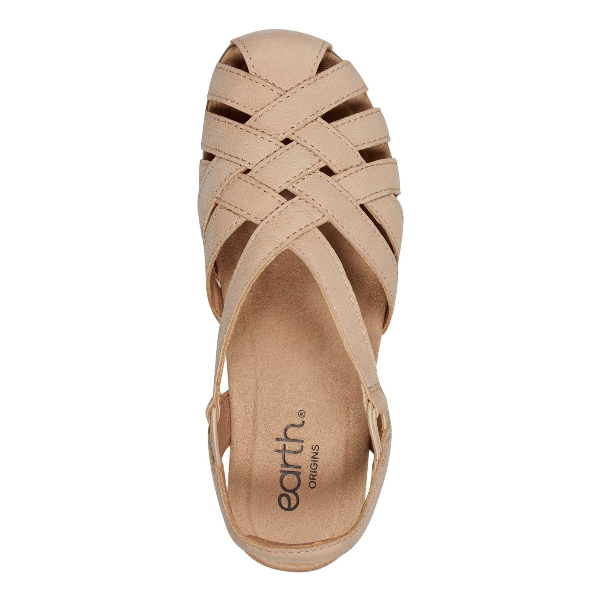 Berri Woven Casual Round Toe Slip-on Sandals