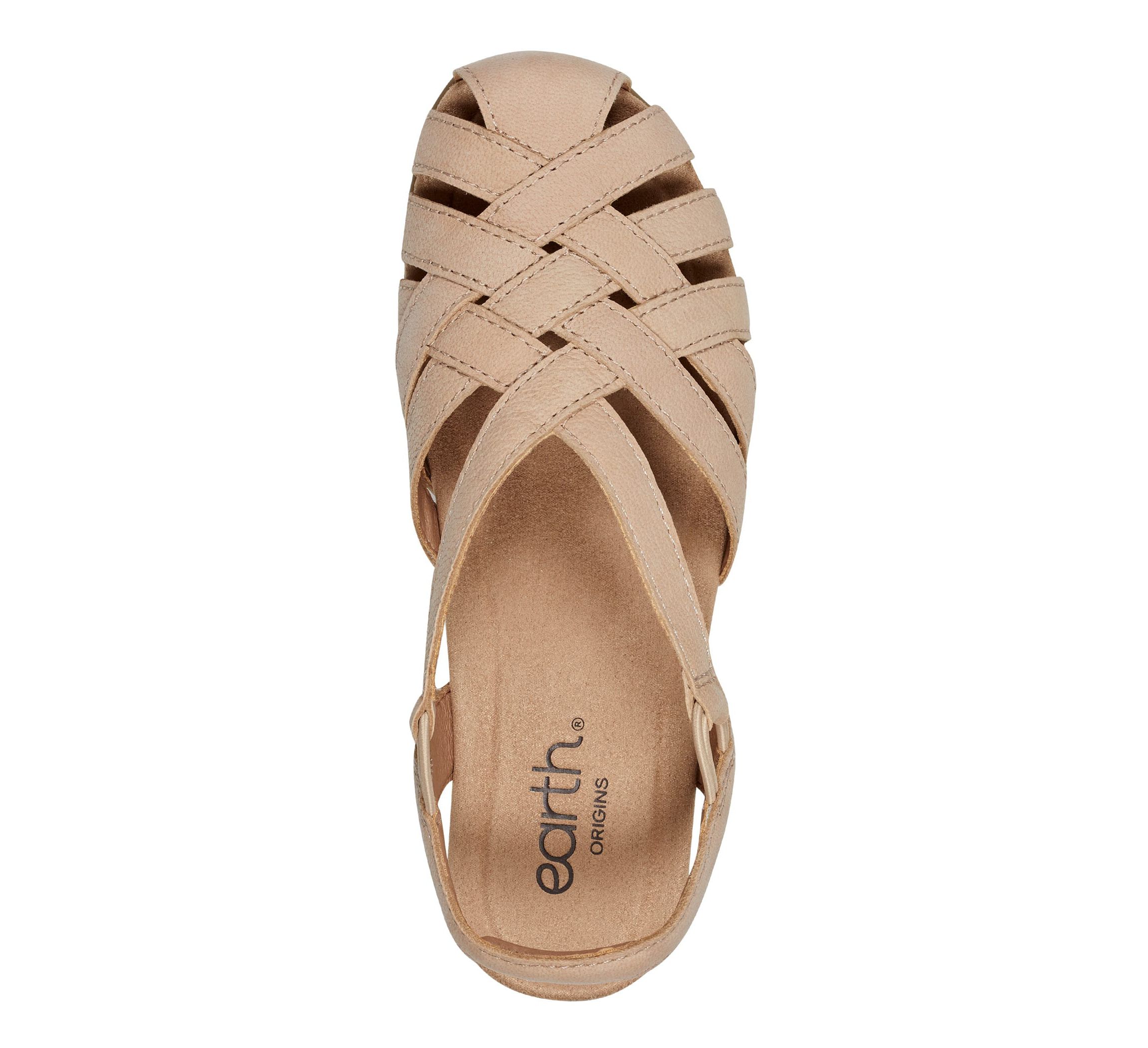Berri Woven Casual Round Toe Slip-on Sandals