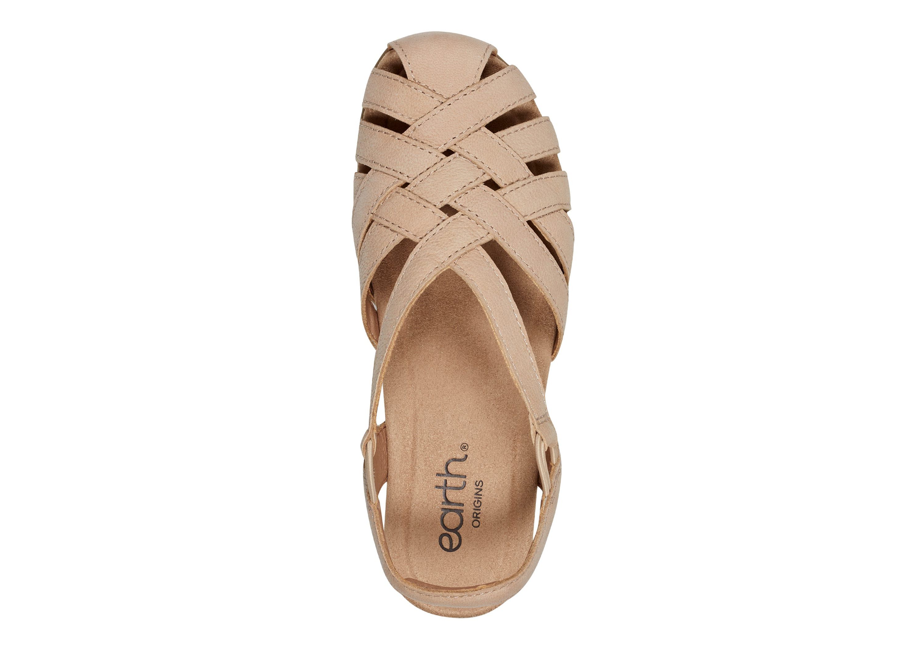 Berri Woven Casual Round Toe Slip-on Sandals