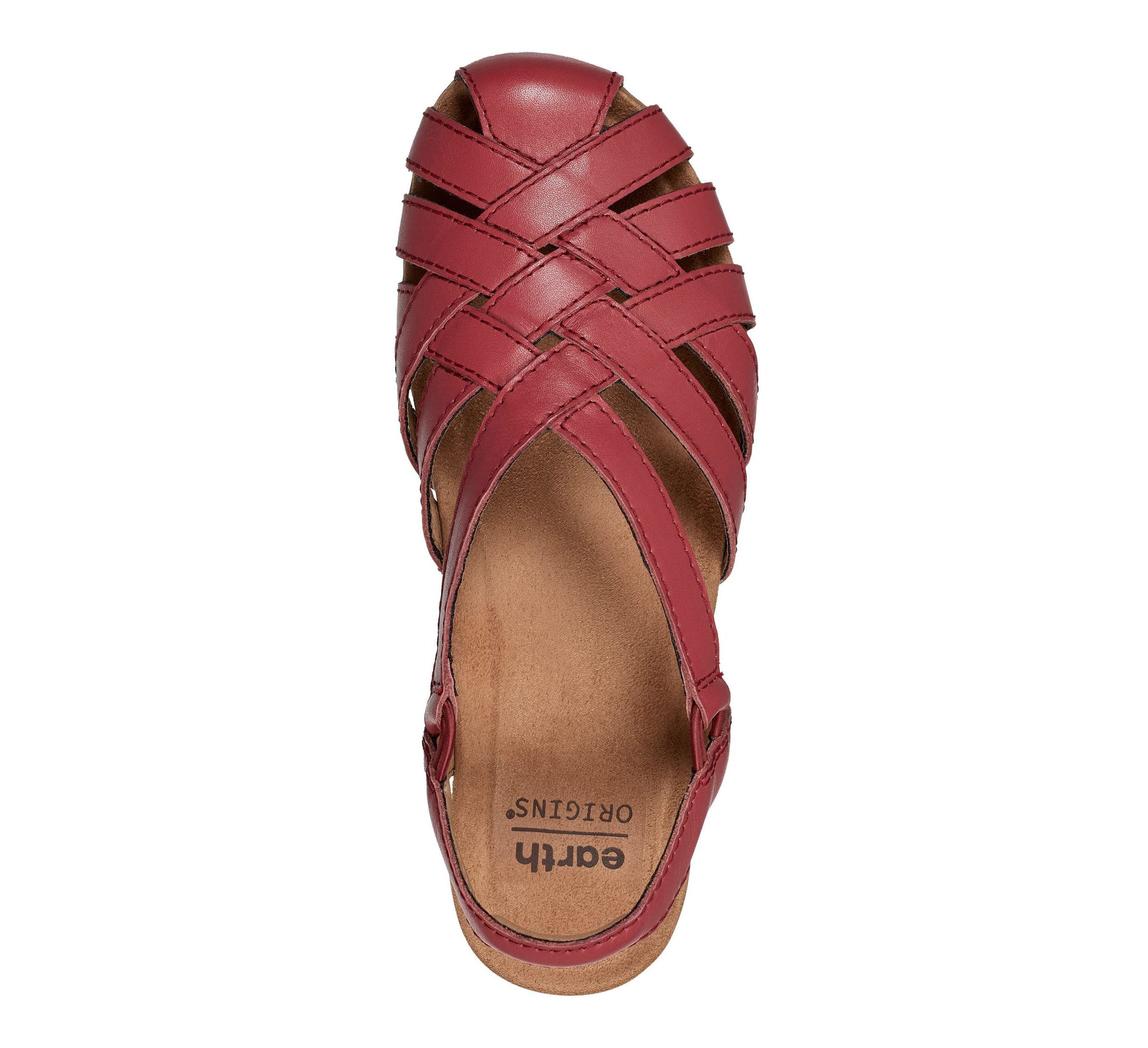 Berri Woven Casual Round Toe Slip-on Sandals