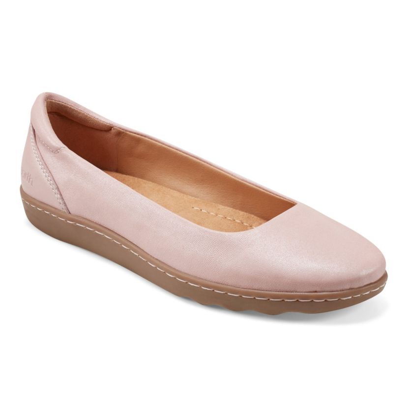 Landen Round Toe Slip On Casual Flats