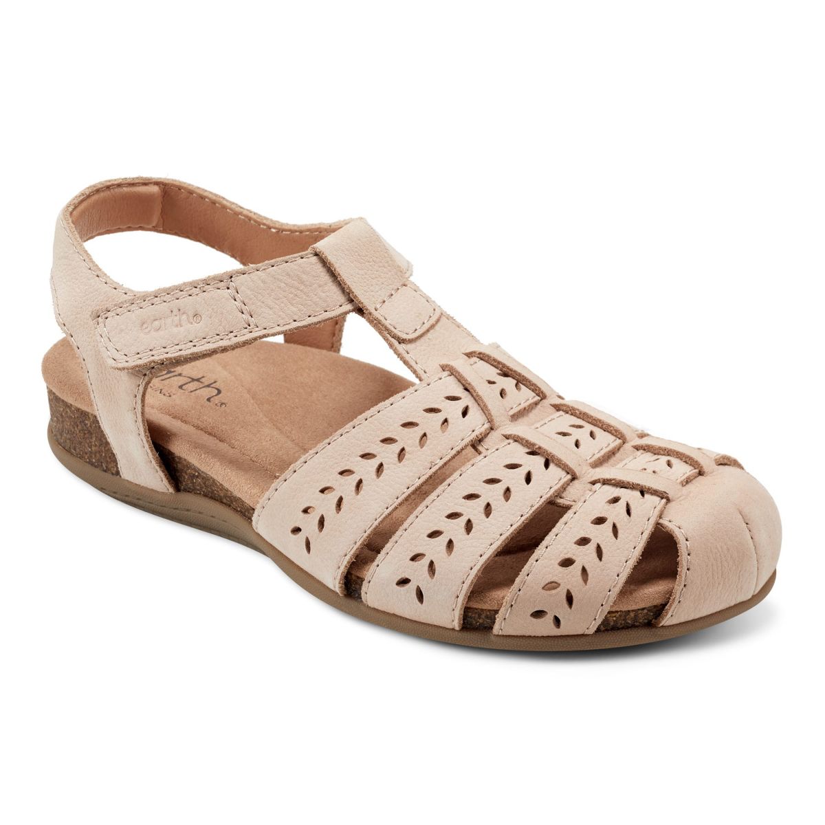 Birdy Closed Toe Strappy Footbed Casual Sandals