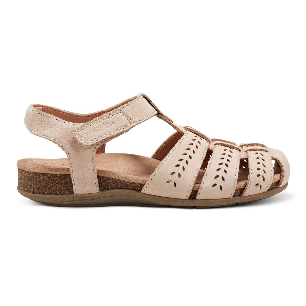 Birdy Closed Toe Strappy Footbed Casual Sandals
