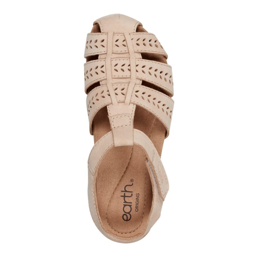 Birdy Closed Toe Strappy Footbed Casual Sandals
