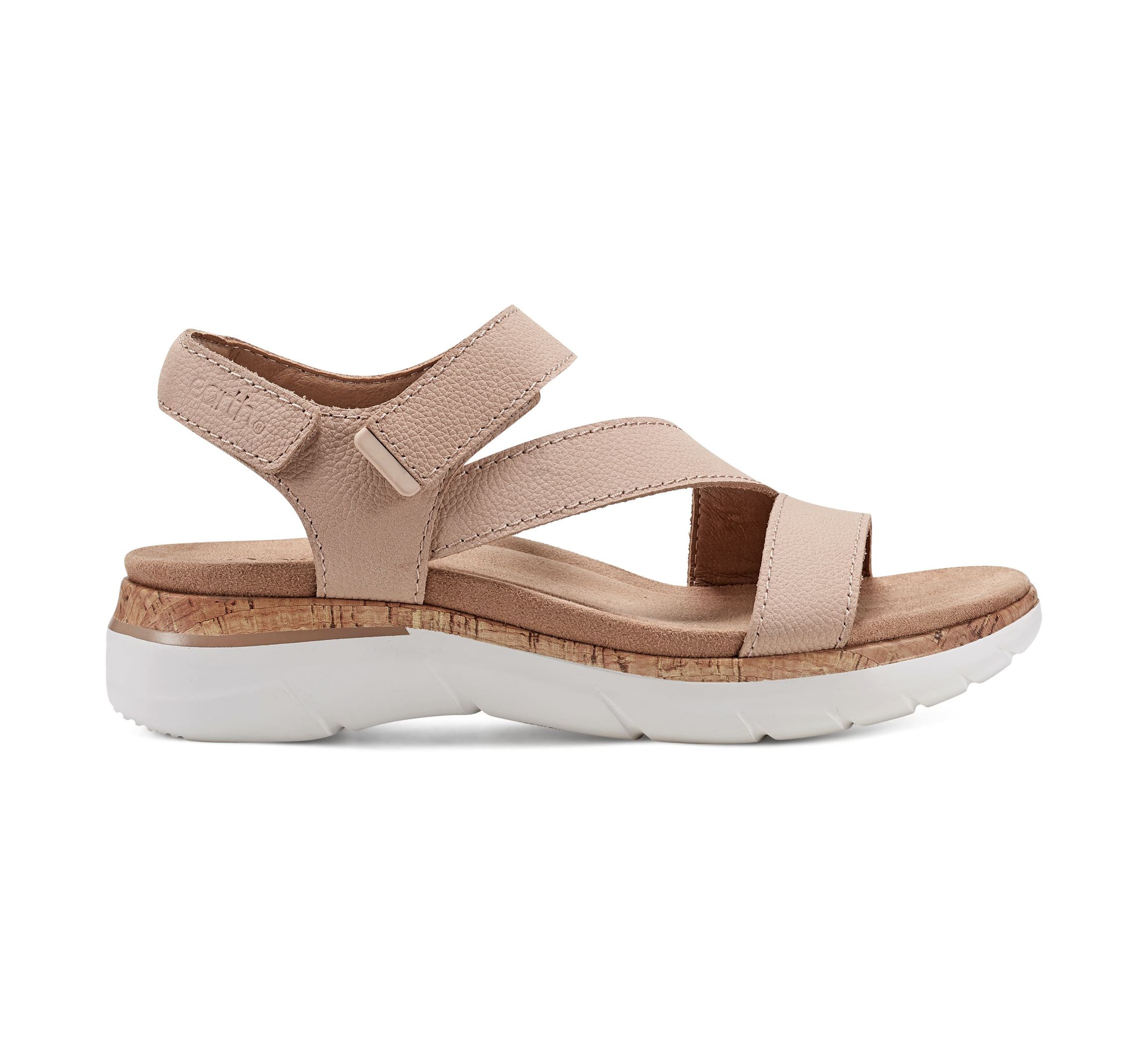 Roni Almond Toe Flat Strappy Casual Sandals