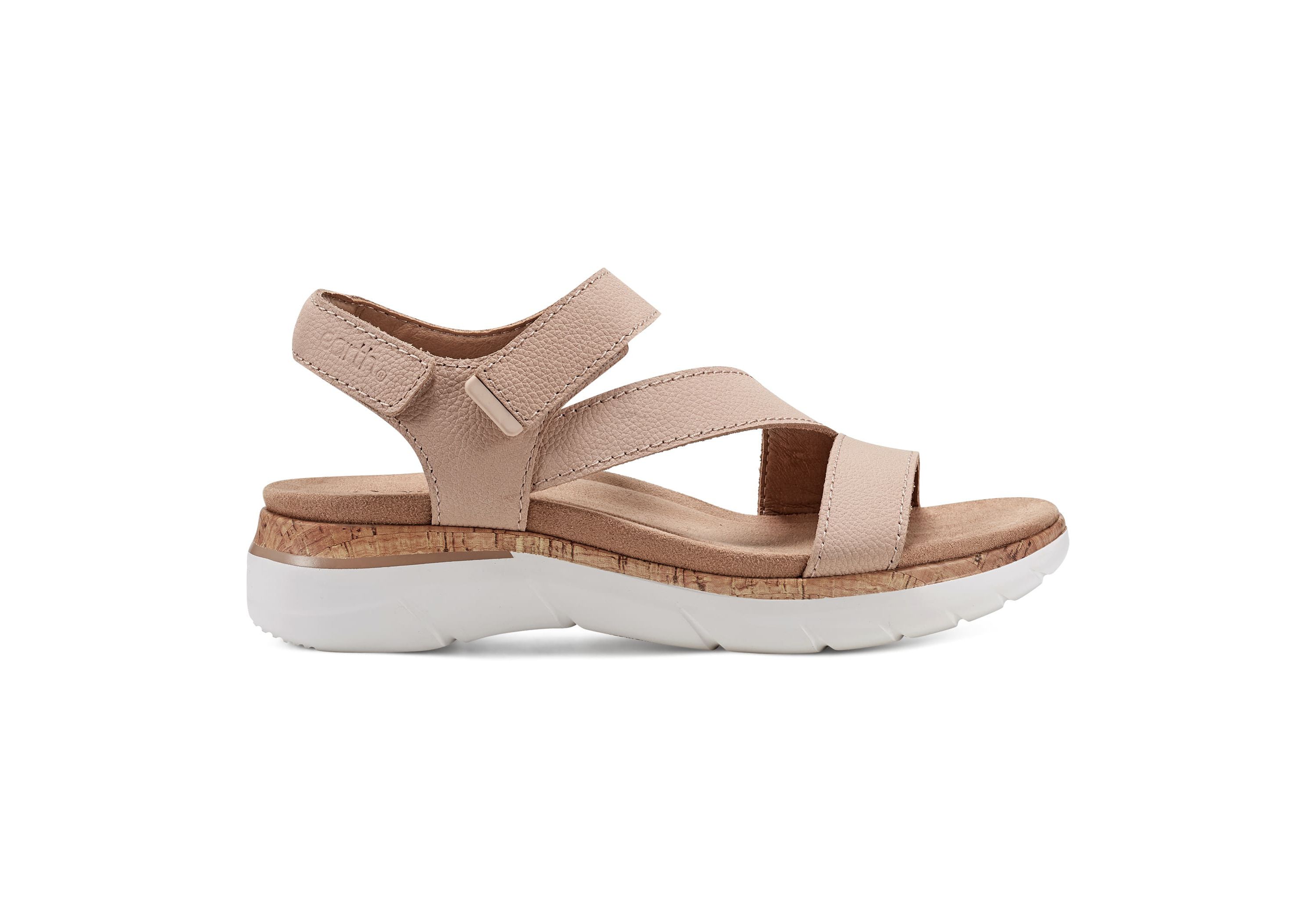 Roni Almond Toe Flat Strappy Casual Sandals