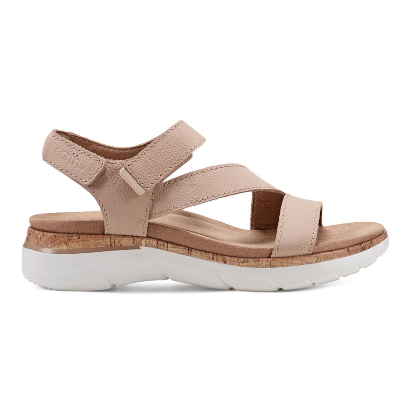 Roni Almond Toe Flat Strappy Casual Sandals