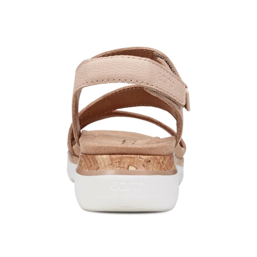 Roni Almond Toe Flat Strappy Casual Sandals