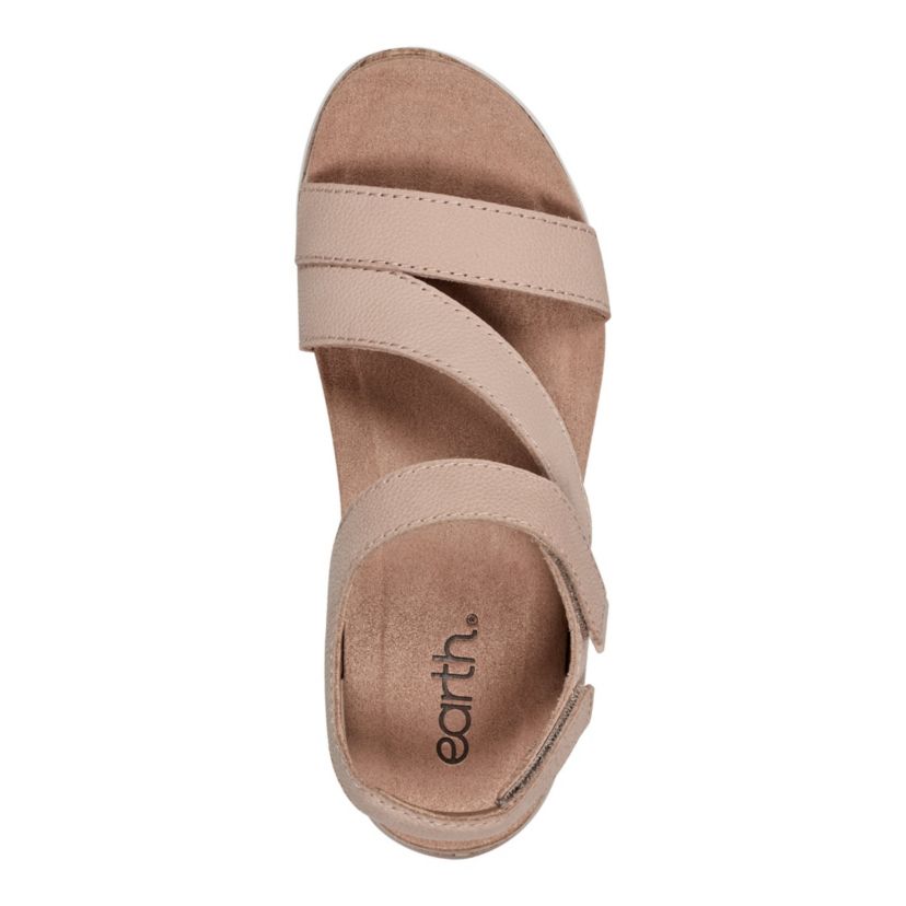 Roni Almond Toe Flat Strappy Casual Sandals