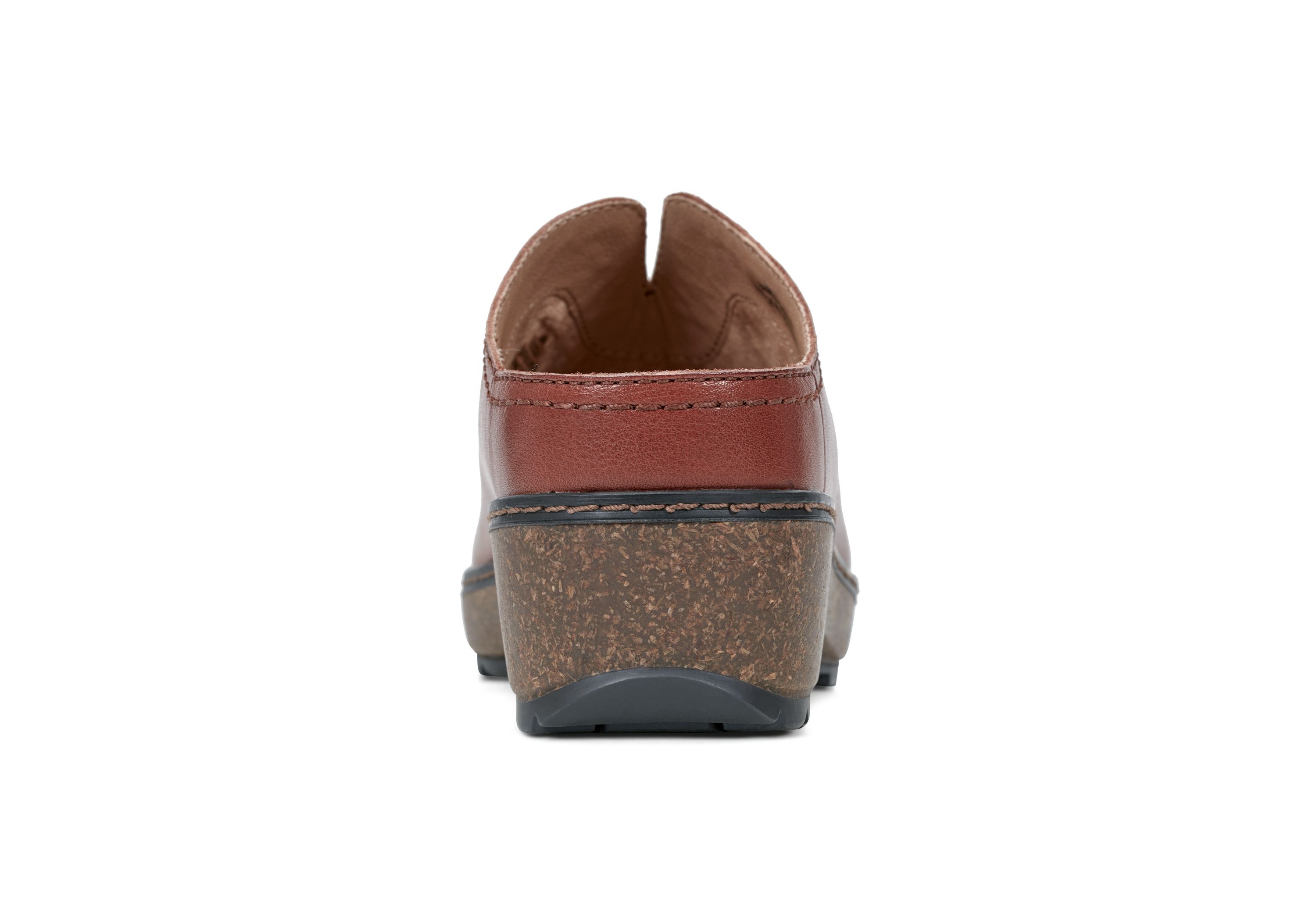 Kolia Round Toe Slip-on Casual Heeled Mules