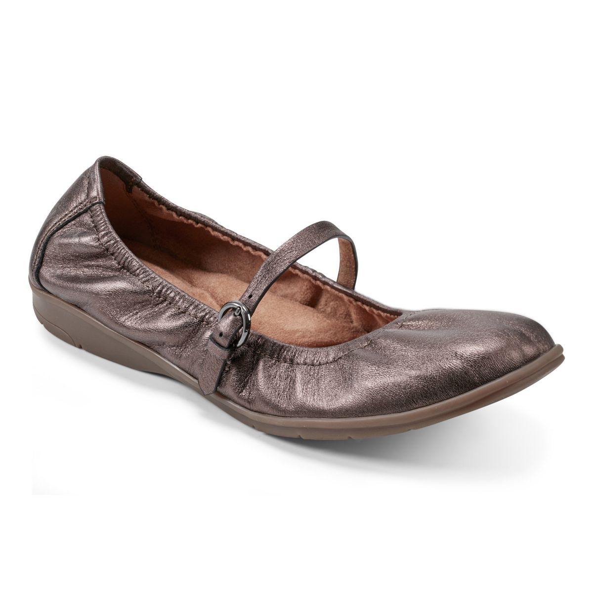 Korvino Square Toe Mary Jane Casual Flats