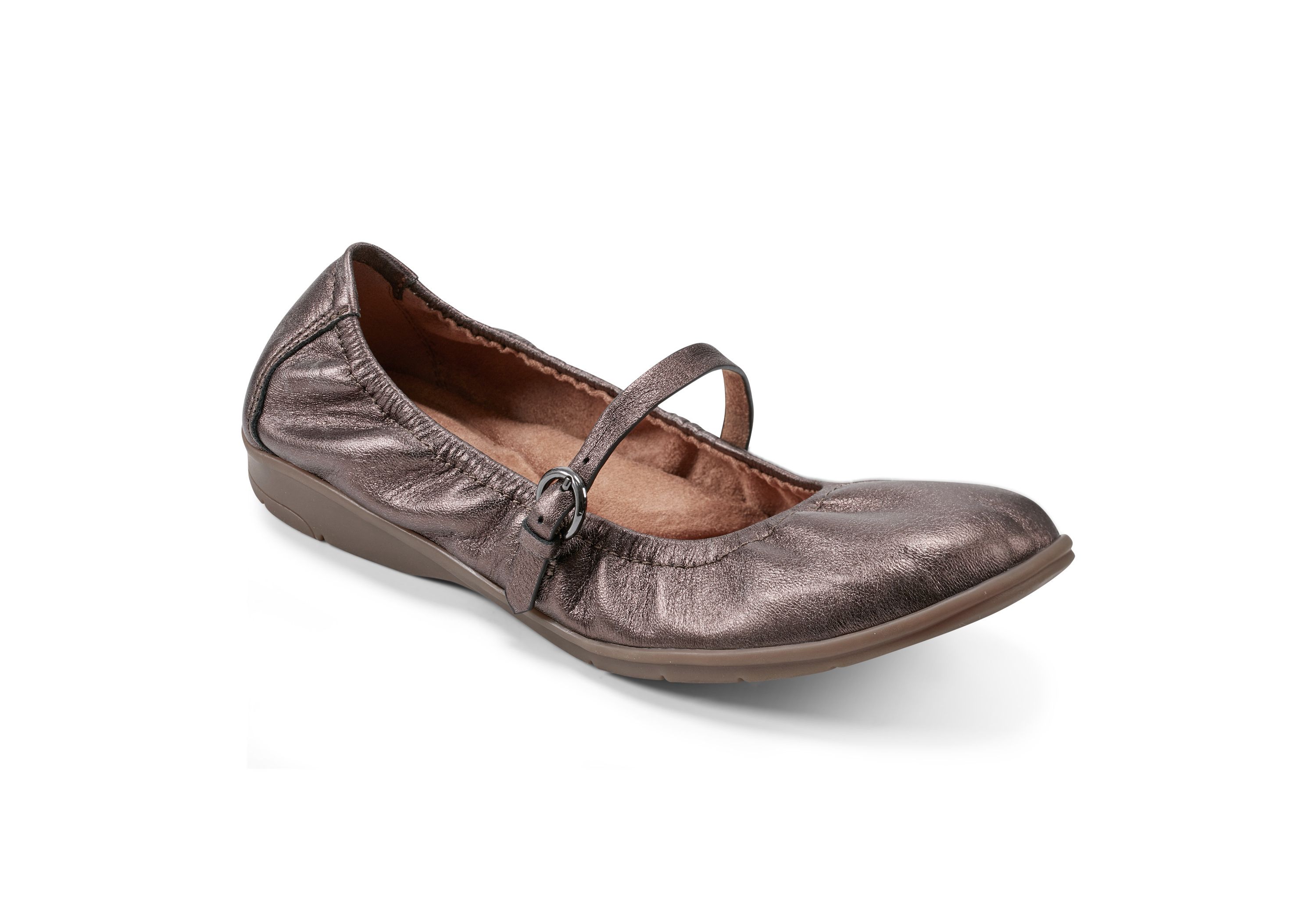 Korvino Square Toe Mary Jane Casual Flats