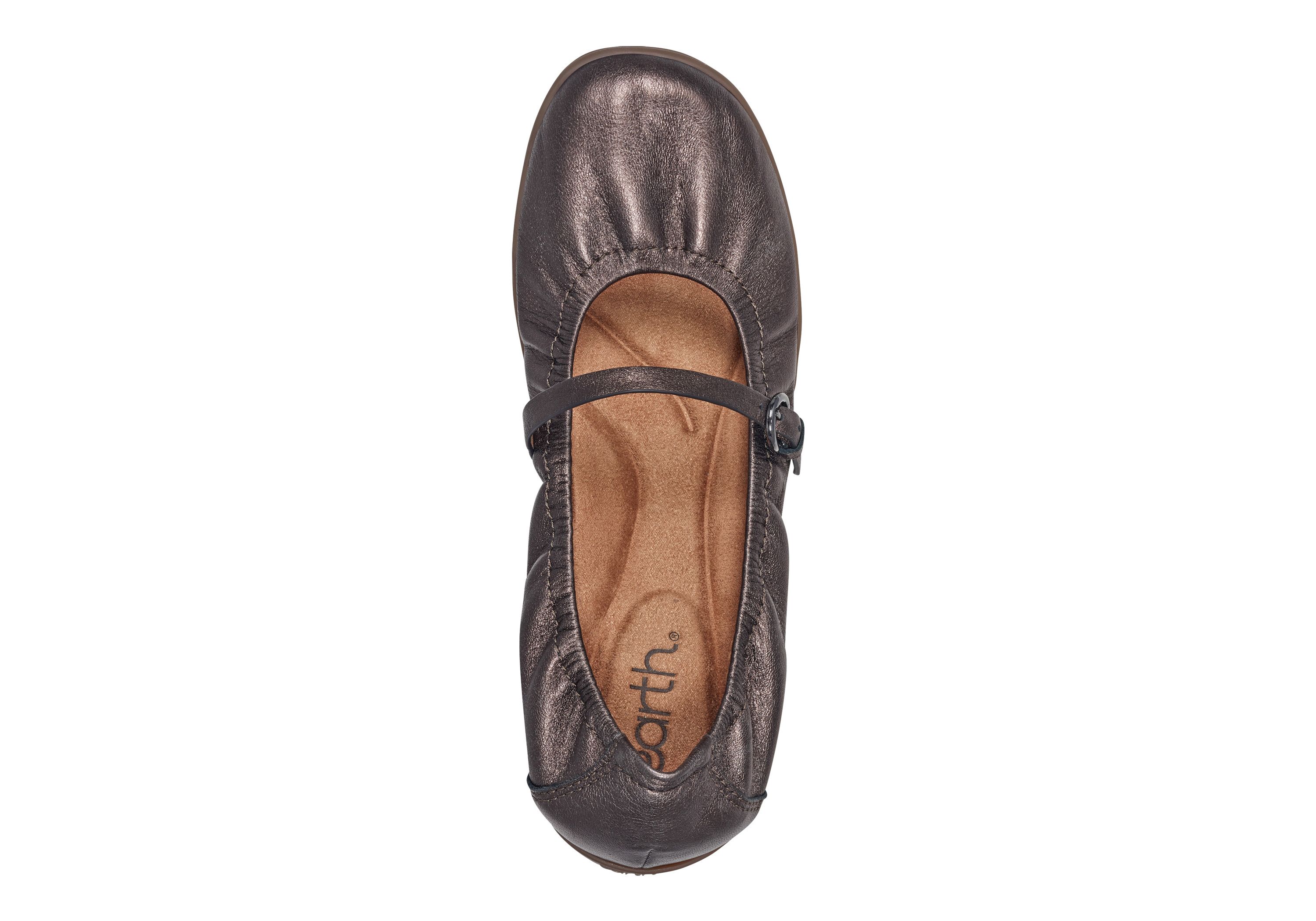Korvino Square Toe Mary Jane Casual Flats