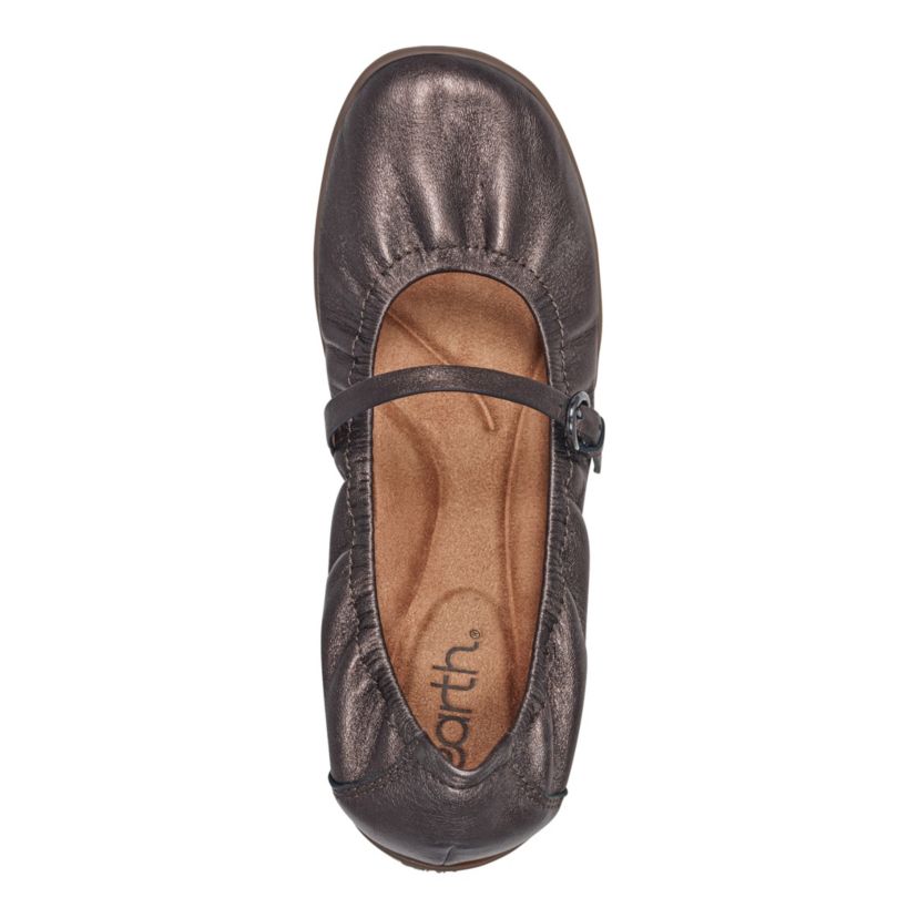 Korvino Square Toe Mary Jane Casual Flats
