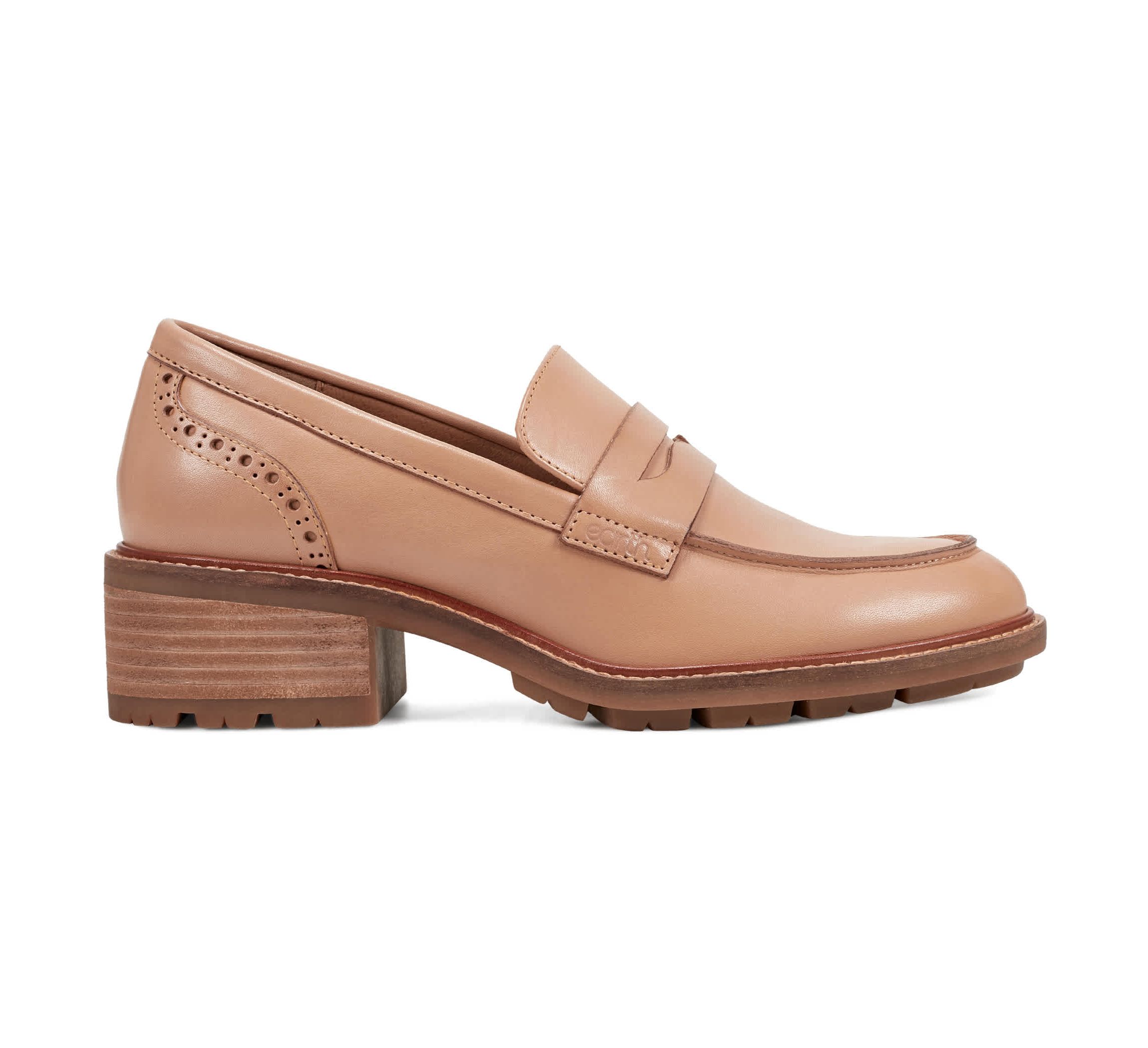 Lindy Almond Toe Casual Slip-on Penny Loafers