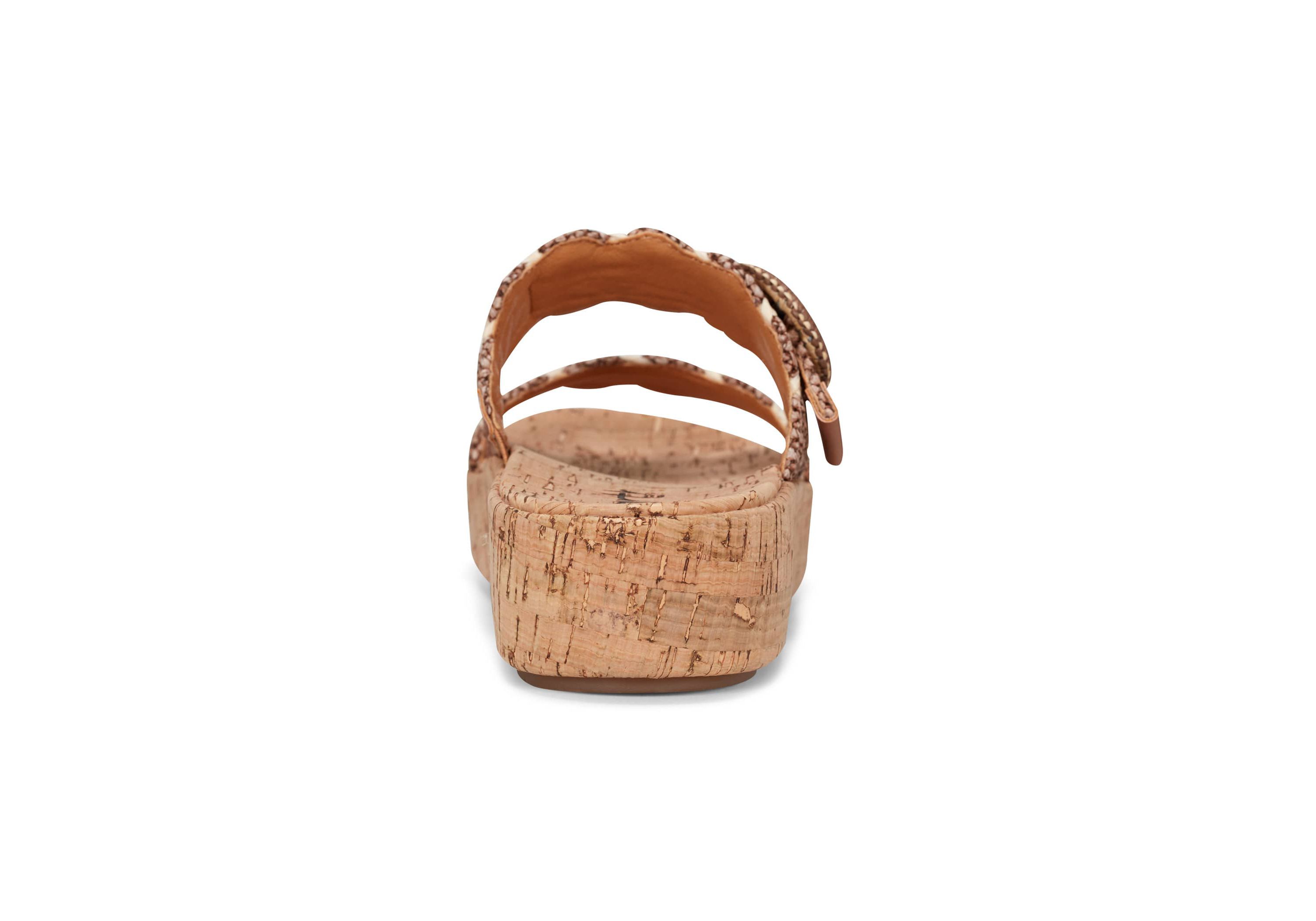 Subtle Slip-on Casual Platform Wedge Sandals
