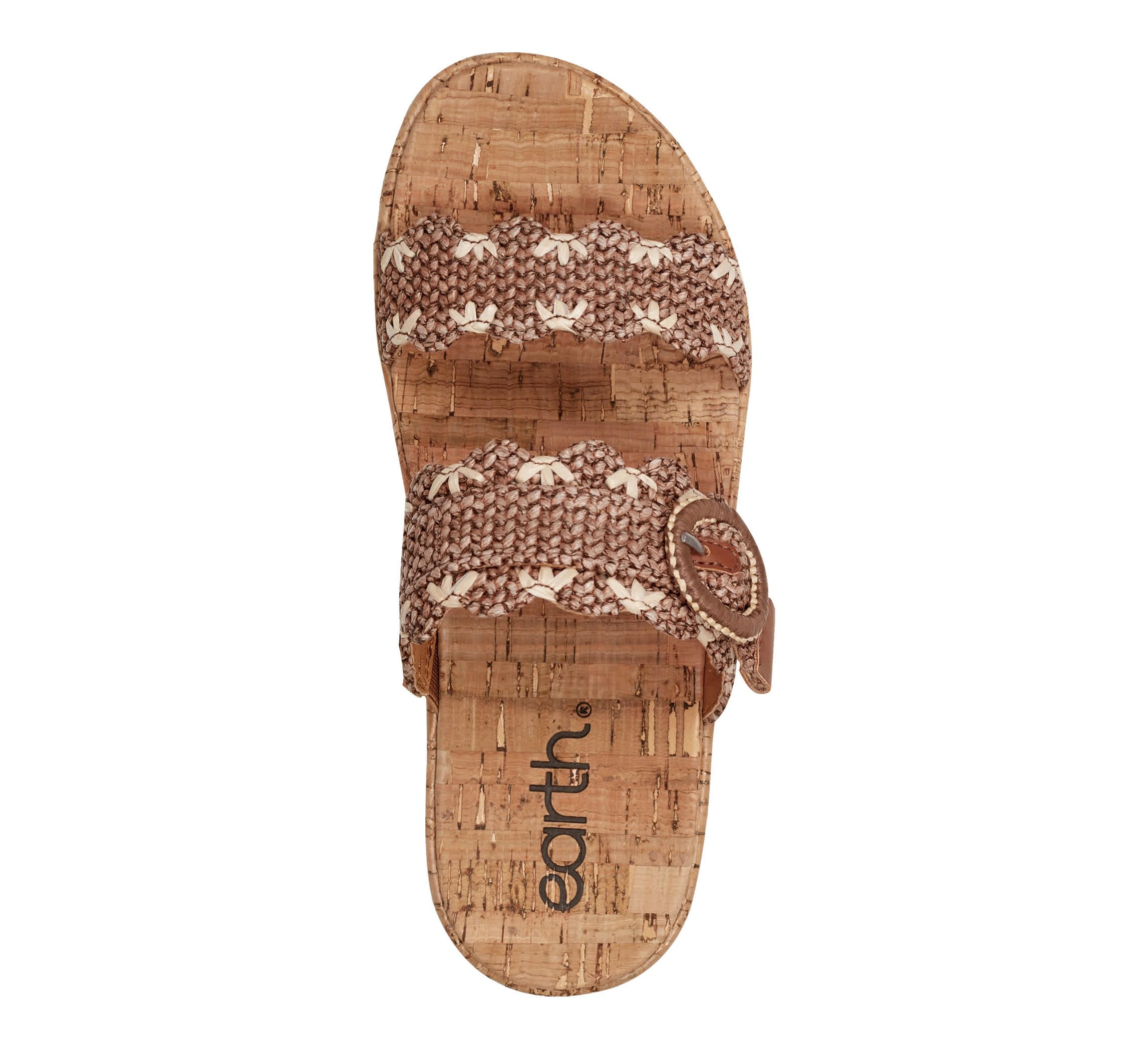 Subtle Slip-on Casual Platform Wedge Sandals