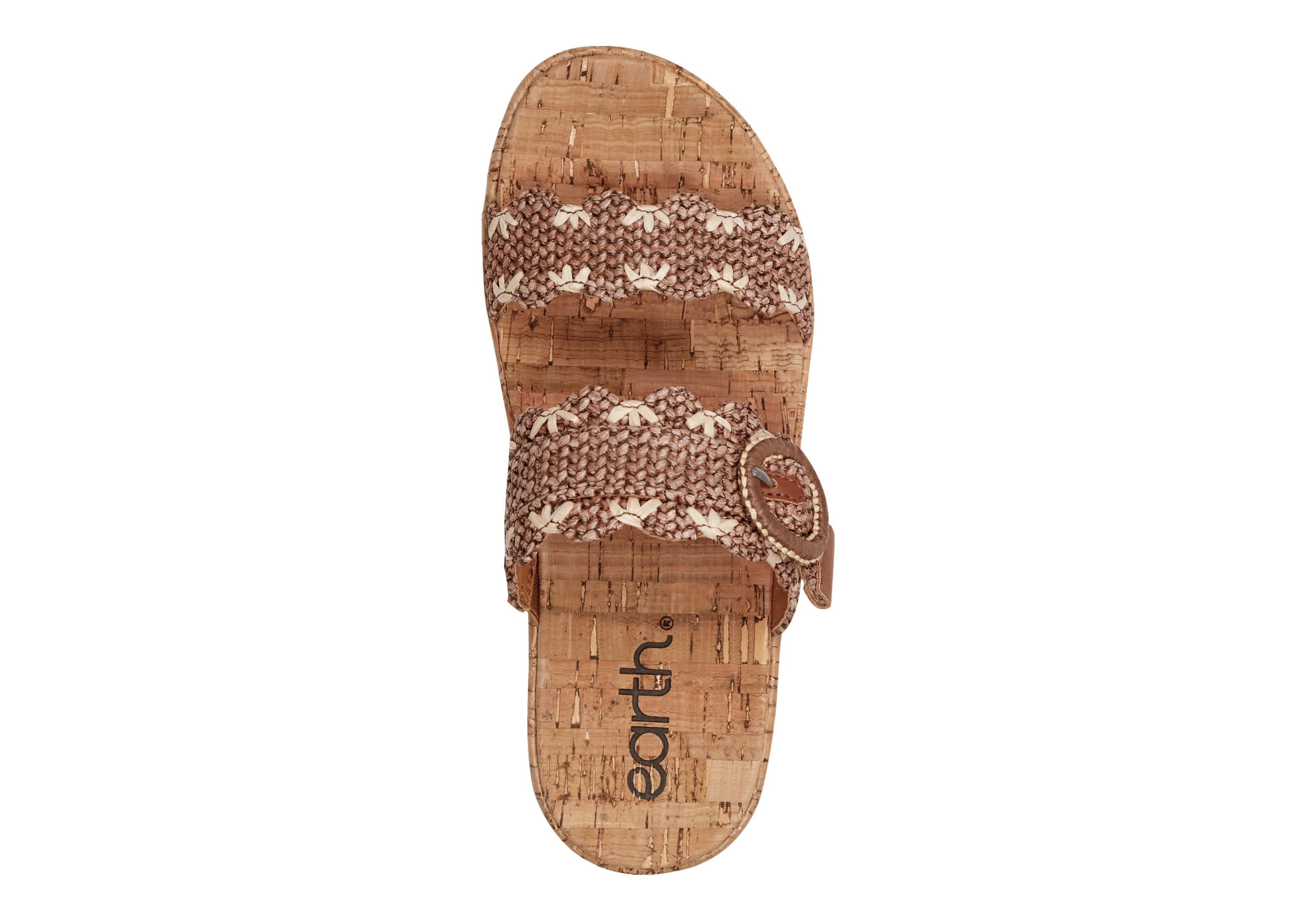 Subtle Slip-on Casual Platform Wedge Sandals